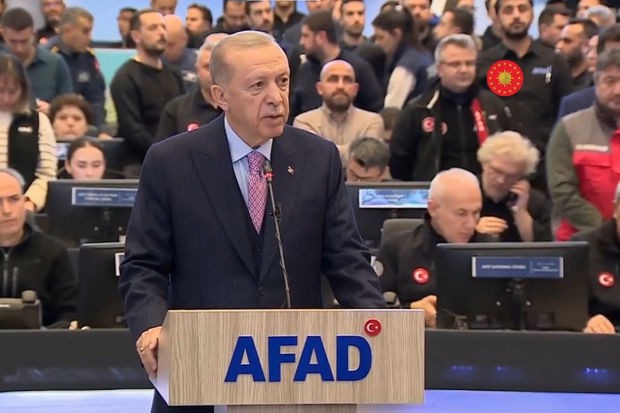Türkiyə Prezidenti Rəcəb Tayyib Ərdoğan: “NATO və Avropa Birliyindən əlavə  45 ölkədən də yardım təklifi almışıq”