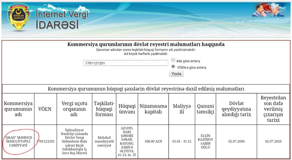 vuqar azerisiq bisnesi